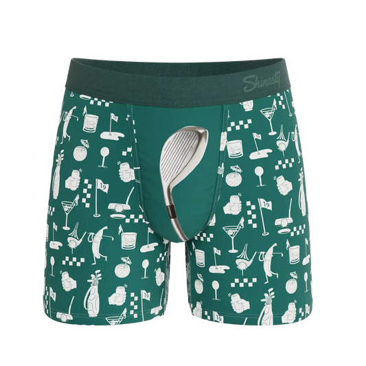 The Mulligan | Green Golf Ball Hammock® Pouch Underwear