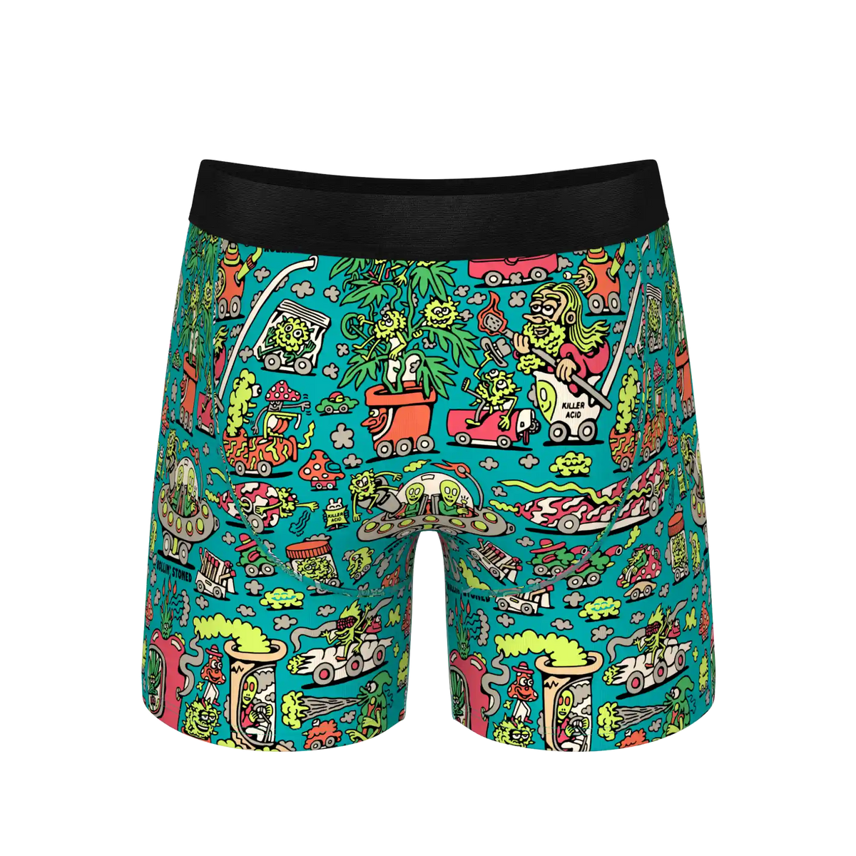 The Rolling Stoned | Shinesty x Killer Acid Ball Hammock® Pouch Underwear With Fly