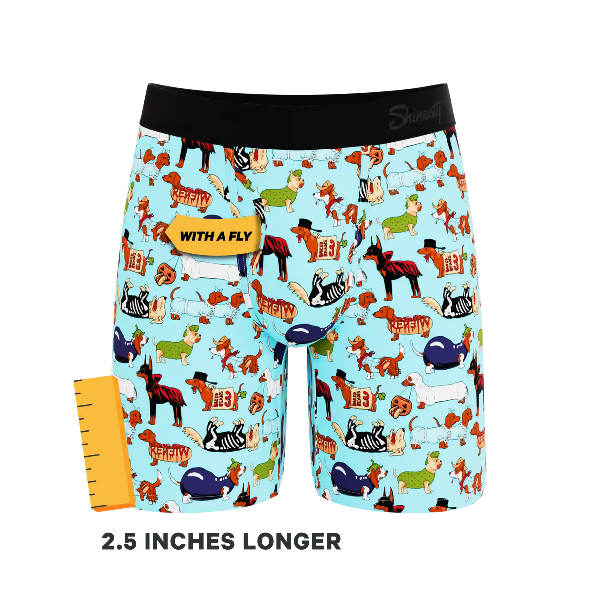 The Halloweird | Long Leg Ball Hammock® Pouch Underwear With Fly 5 Pack