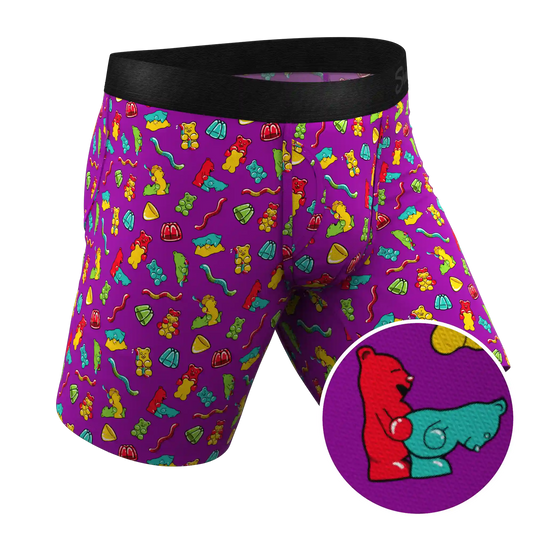 The Naughty Bears | Gummy Bear Ball Hammock® Boxer - Long Leg