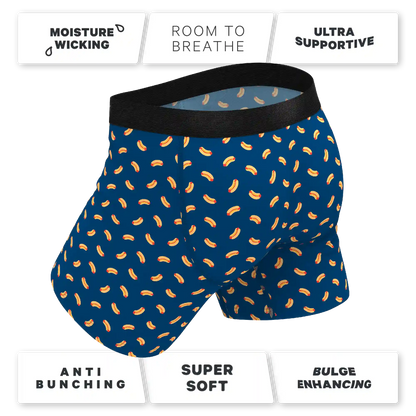 The Itty Bitty Buns | Hotdog Ball Hammock® Pouch Underwear With Fly
