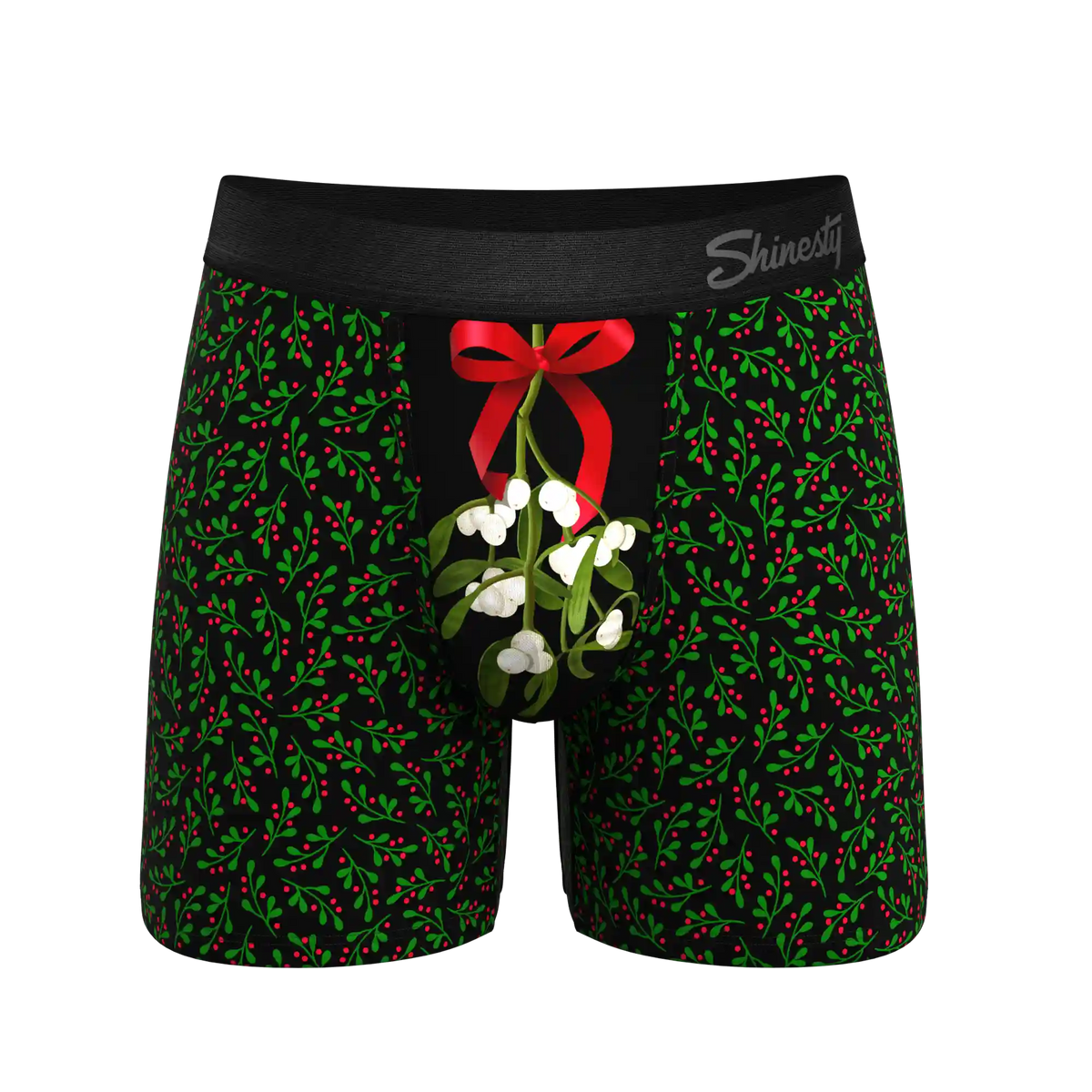 The Kiss Me There | Mistletoe Ball Hammock® Pouch Underwear