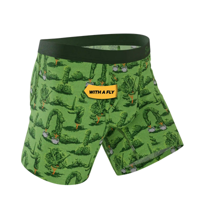 The Full Bush Bush Club | Naughty Landscaping Ball Hammock® Pouch Underwear With Fly