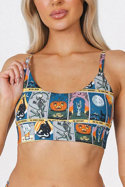 The Taboo | Tarot Cards Boob Hammock™ Scoop Bralette