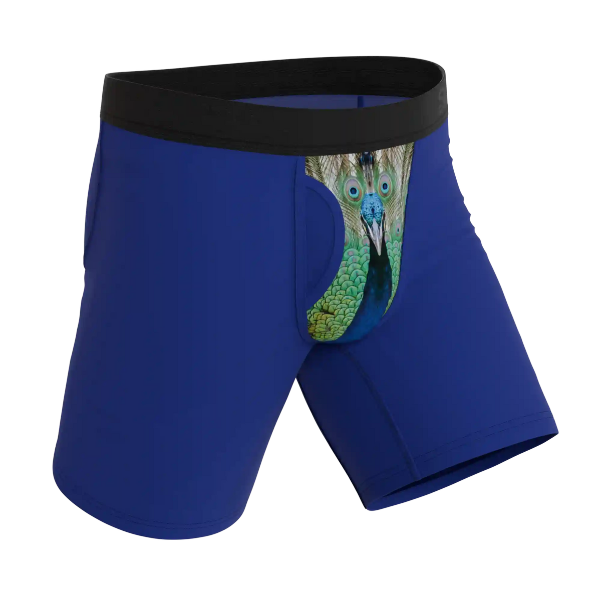 The Fancy Feather | Peacock Ball Hammock® Boxer - Long Leg