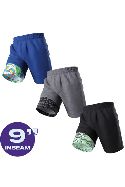The Spring Drop | Ball Hammock® 9 Inch Athletic Shorts 3 Pack