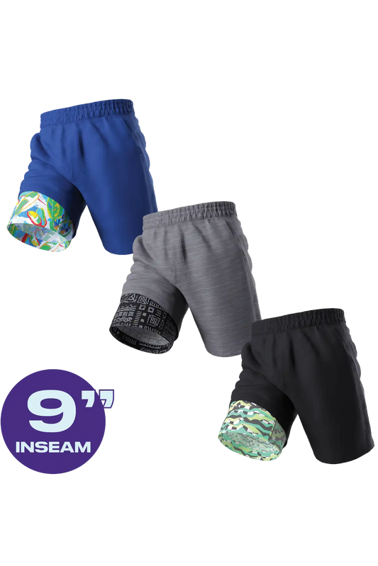 The Spring Drop | Ball Hammock® 9 Inch Athletic Shorts 3 Pack