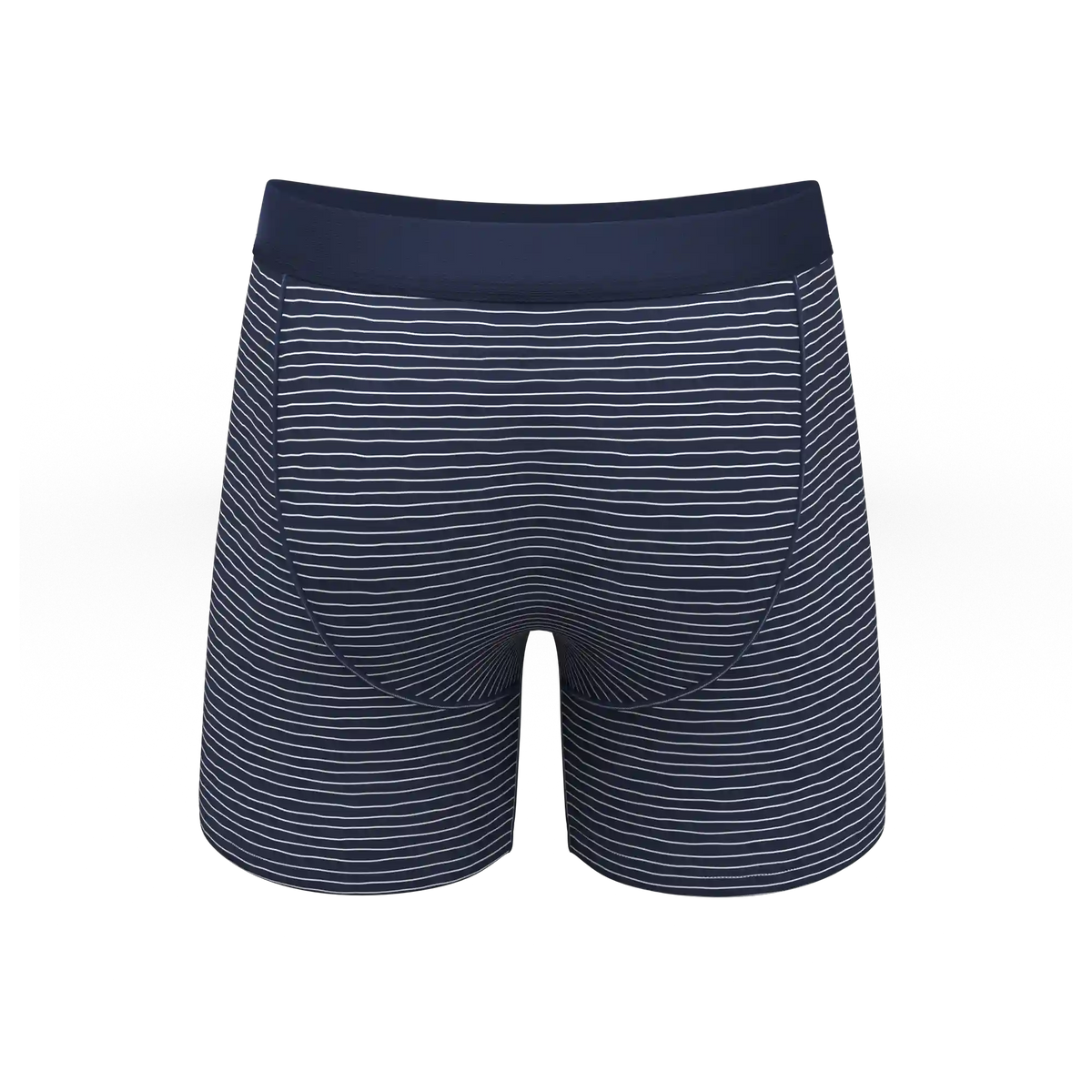 The Cheek Streak | White Stripe Ball Hammock® Pouch Underwear