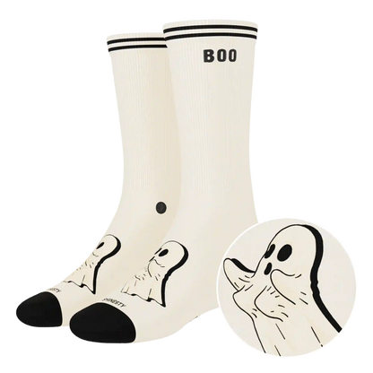 The Possessed Chest | Ghost Heel Hammock™ Crew Socks