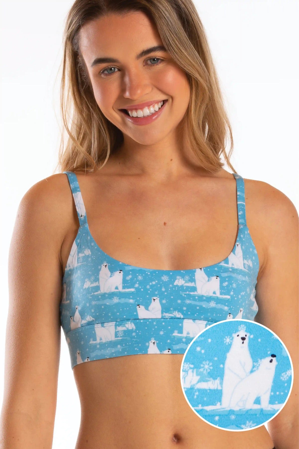 The How Coke Is Made | Polar Bear Boob Hammock™ Scoop Bralette
