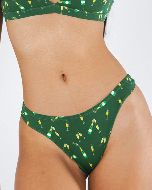 The Champagne Showers | New Years MicroModal Thong