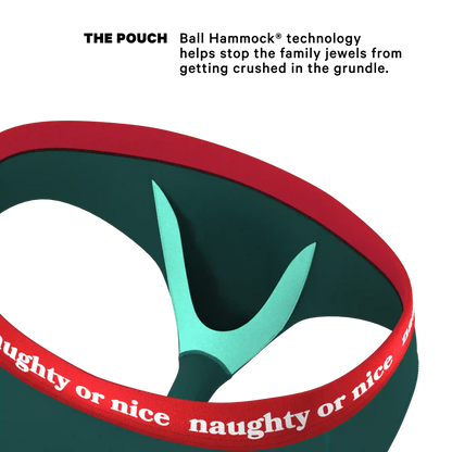 The Nice List | Flirty Waistband Ball Hammock® Pouch Underwear Briefs