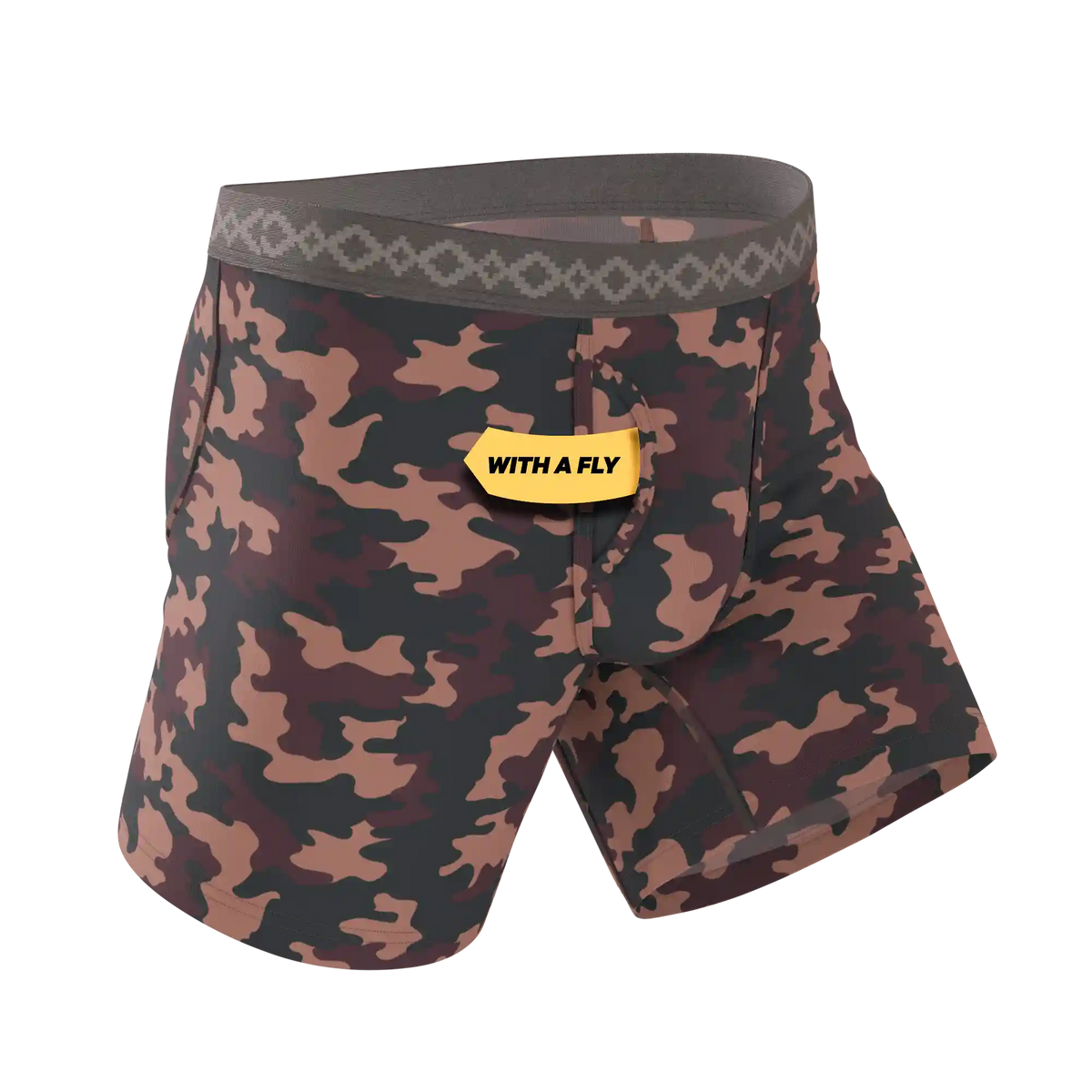 The Camo Corbina | La Matera x Shinesty Camouflage Ball Hammock® Pouch Underwear With Fly