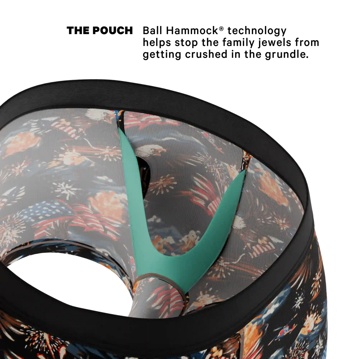 The Independance Apex | Ball Hammock® Pouch Trunks Underwear 3 Pack