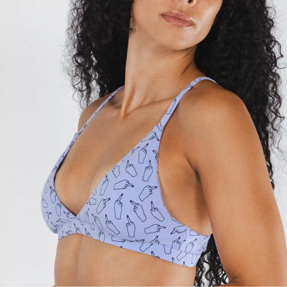 The Little Birdy | Middle Finger Boob Hammock™ Triangle Bralette