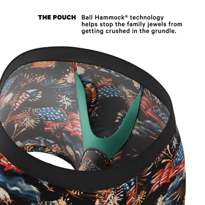 The Declaration | Americana Eagles Ball Hammock® Pouch Underwear With Fly