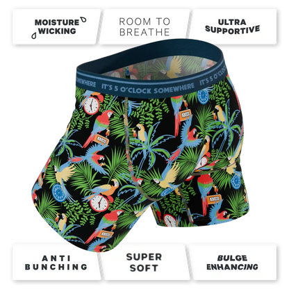 The 5 O'Clock Somewhere | Margaritaville® Ball Hammock® Pouch Underwear With Fly