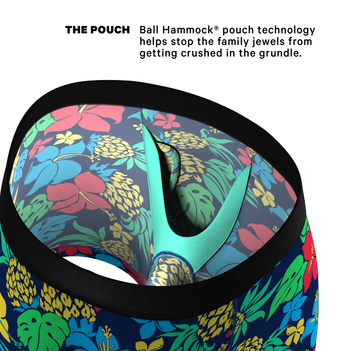 The Big Kahunas | Hawaiian Ball Hammock® Pouch Underwear With Fly