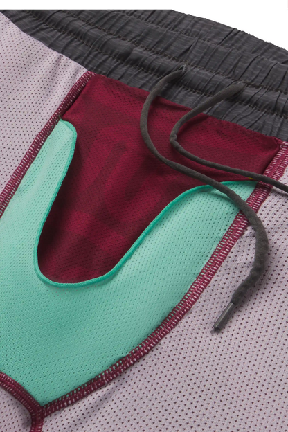 The Finish Line | Grey and Red Ball Hammock® 7 Inch Athletic Shorts