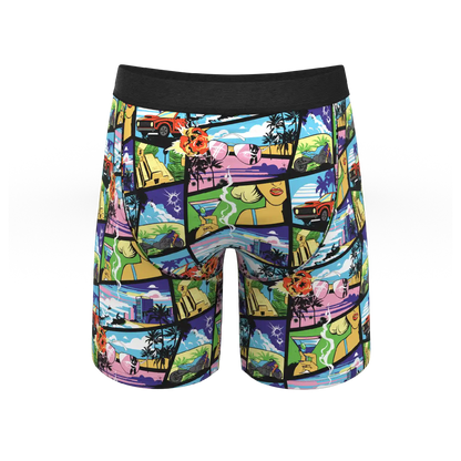 The Gas Pedal | Pop Art Ball Hammock® Boxer - Long Leg