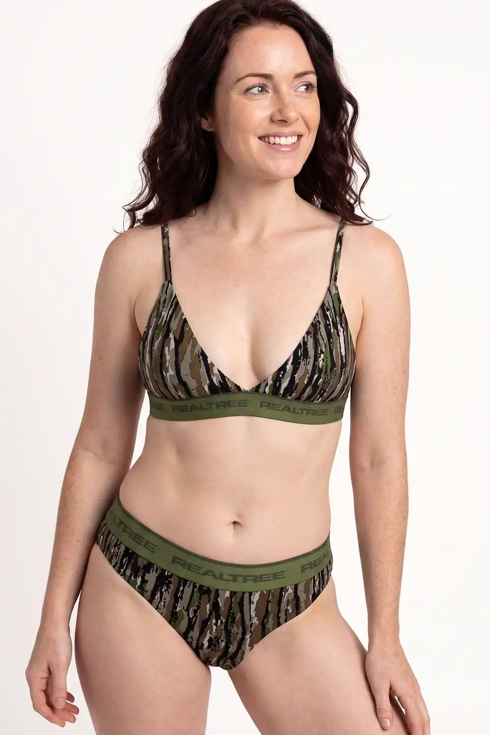 The Barking Up | Realtree x Shinesty Bark Camouflage Thong Underwear with Waistband