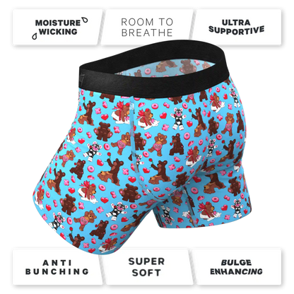 The Stuffed Animal | Teddy Bear Ball Hammock® Pouch Underwear