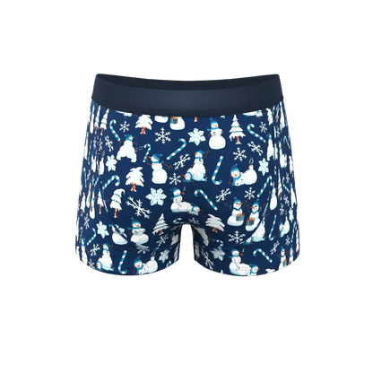 The Big Blizzard | Naughty Snowmen Ball Hammock® Pouch Trunks Underwear