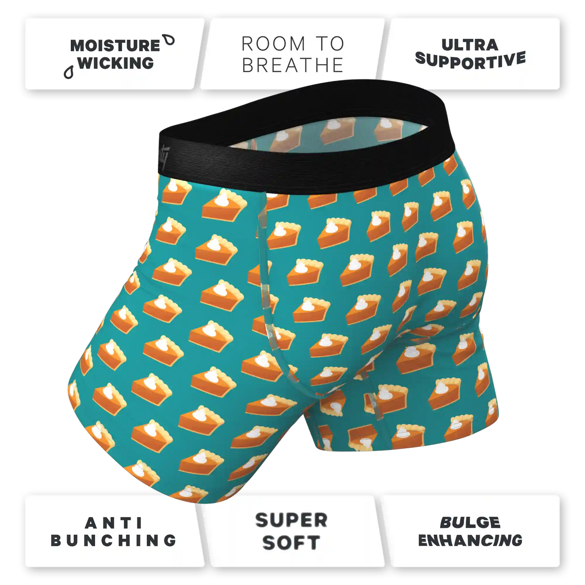 The Last Course | Pumpkin Pie Ball Hammock® Pouch Underwear With Fly