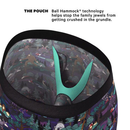 The Meal of Moths | Spooky Ball Hammock® Boxer - Long Leg