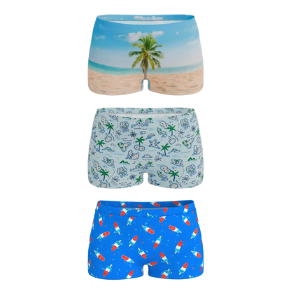 The Women Summer Essentials | Boyshort Underwear 3 Pack