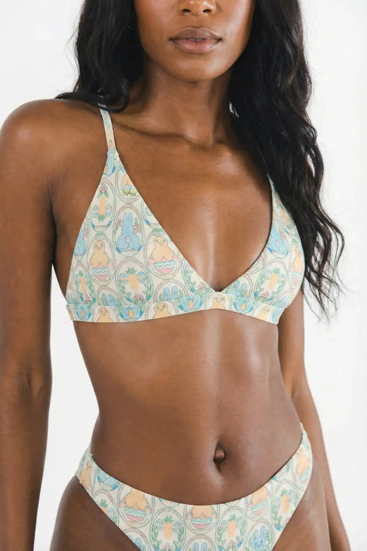 The Chicks Dig It | Pastel Easter Boob Hammock™ Triangle Bralette