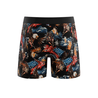 The Declaration | Americana Eagles Ball Hammock® Pouch Underwear With Fly