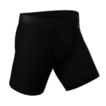 The Threat Level Midnight | Black Ball Hammock® Boxer - Long Leg