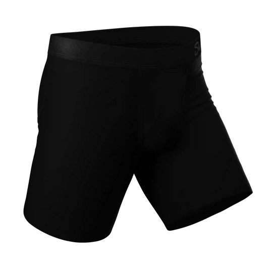 The Threat Level Midnight | Black Ball Hammock® Boxer - Long Leg