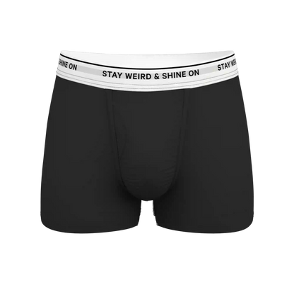 The Anthem | Black Shinesty Ball Hammock® Pouch Trunks Underwear