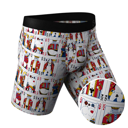 The Strip Poker | Playing Cards Ball Hammock® Boxer - Long Leg