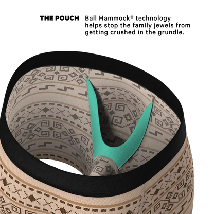The Dude Abides | Aztec Sweater Ball Hammock® Pouch Underwear