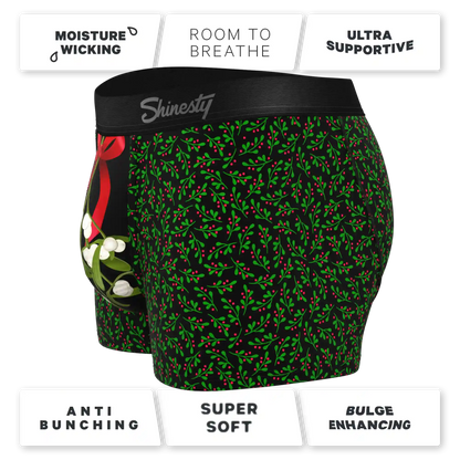 The Kiss Me There | Mistletoe Ball Hammock® Pouch Trunks Underwear