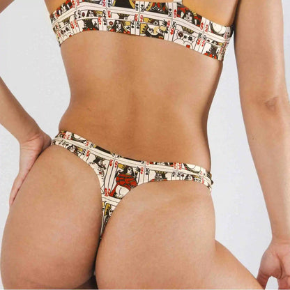 The Bottomless Blackjack | Vintage Playing Cards MicroModal Thong