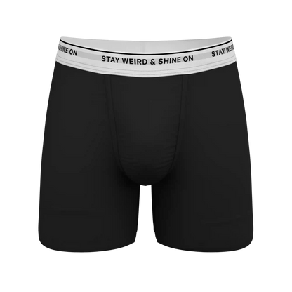 The Anthem | Black Shinesty Ball Hammock® Pouch Underwear