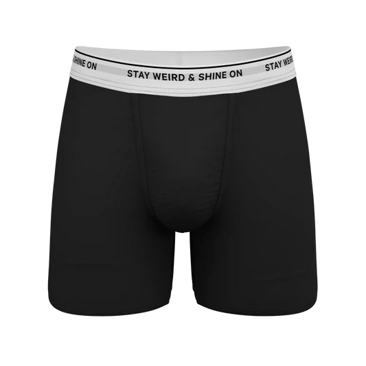 The Anthem | Black Shinesty Ball Hammock® Pouch Underwear