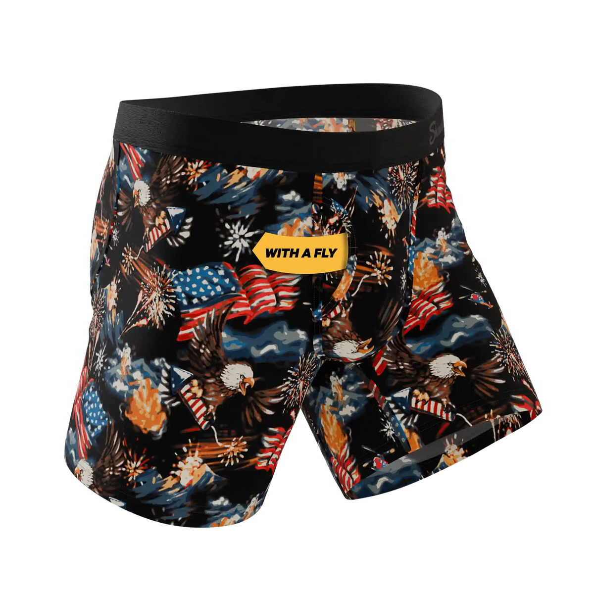 The Declaration | Americana Eagles Ball Hammock® Pouch Underwear With Fly