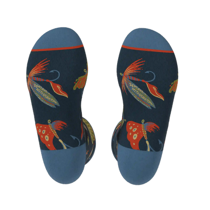 The Dry Fly | Fly Fishing Heel Hammock™ Crew Socks