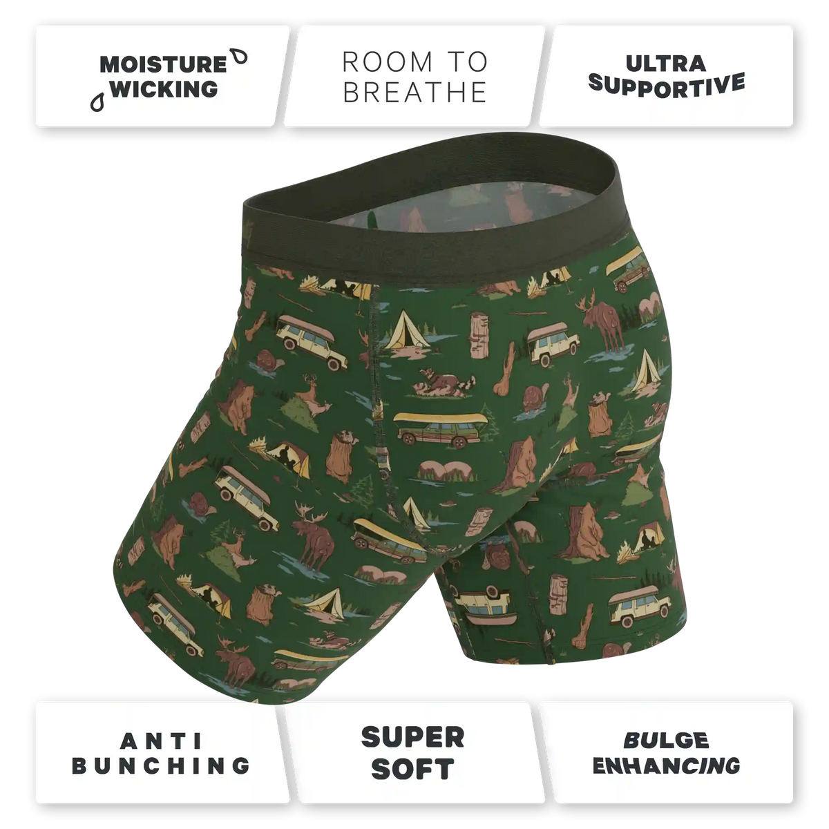 The Really Happy Camper | Camping Ball Hammock® Boxer - Long Leg