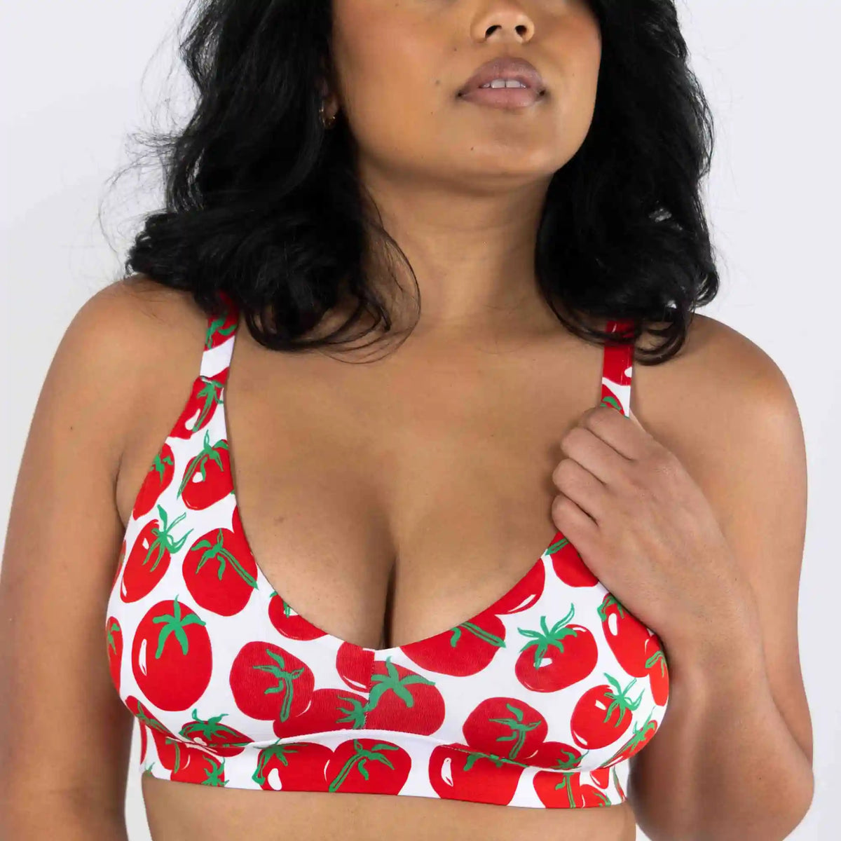 The Roma | Tomato Boob Hammock™ Plunge Bralette