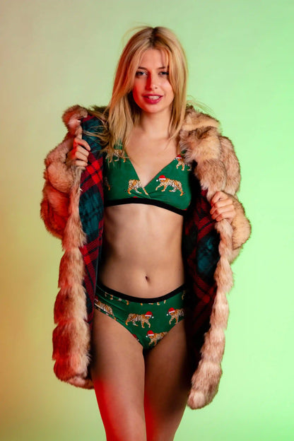 The Tinsel Tigers | Christmas Tiger Cheeky Underwear