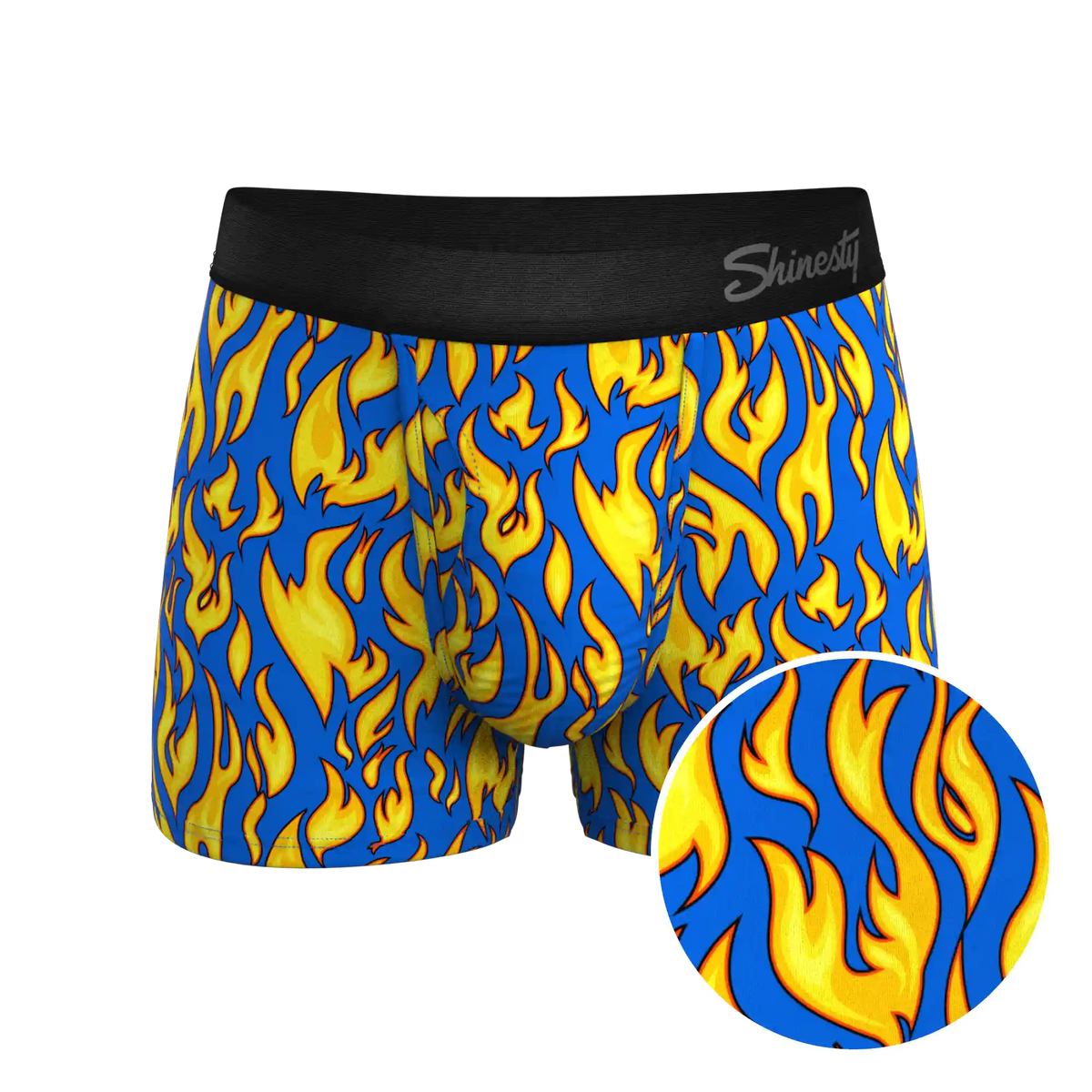 The Fire Crotch | Flames Ball Hammock® Pouch Trunks Underwear