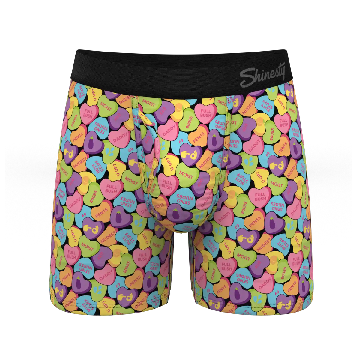 The Candy Crush | Candy Hearts Ball Hammock® Magnum Big Pouch Underwear