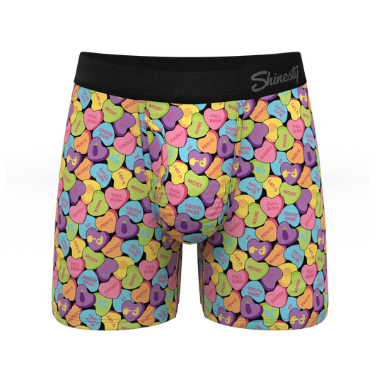 The Candy Crush | Candy Hearts Ball Hammock® Magnum Big Pouch Underwear
