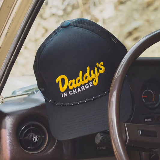 The Daddy's In Charge | Father's Day Daddy Trucker Hat